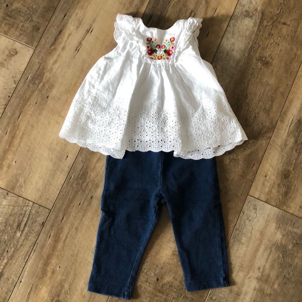 Adorable Like New 9 month Outfit -EUC